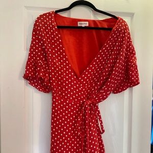 Privacy Please Red Polka Dot Dress